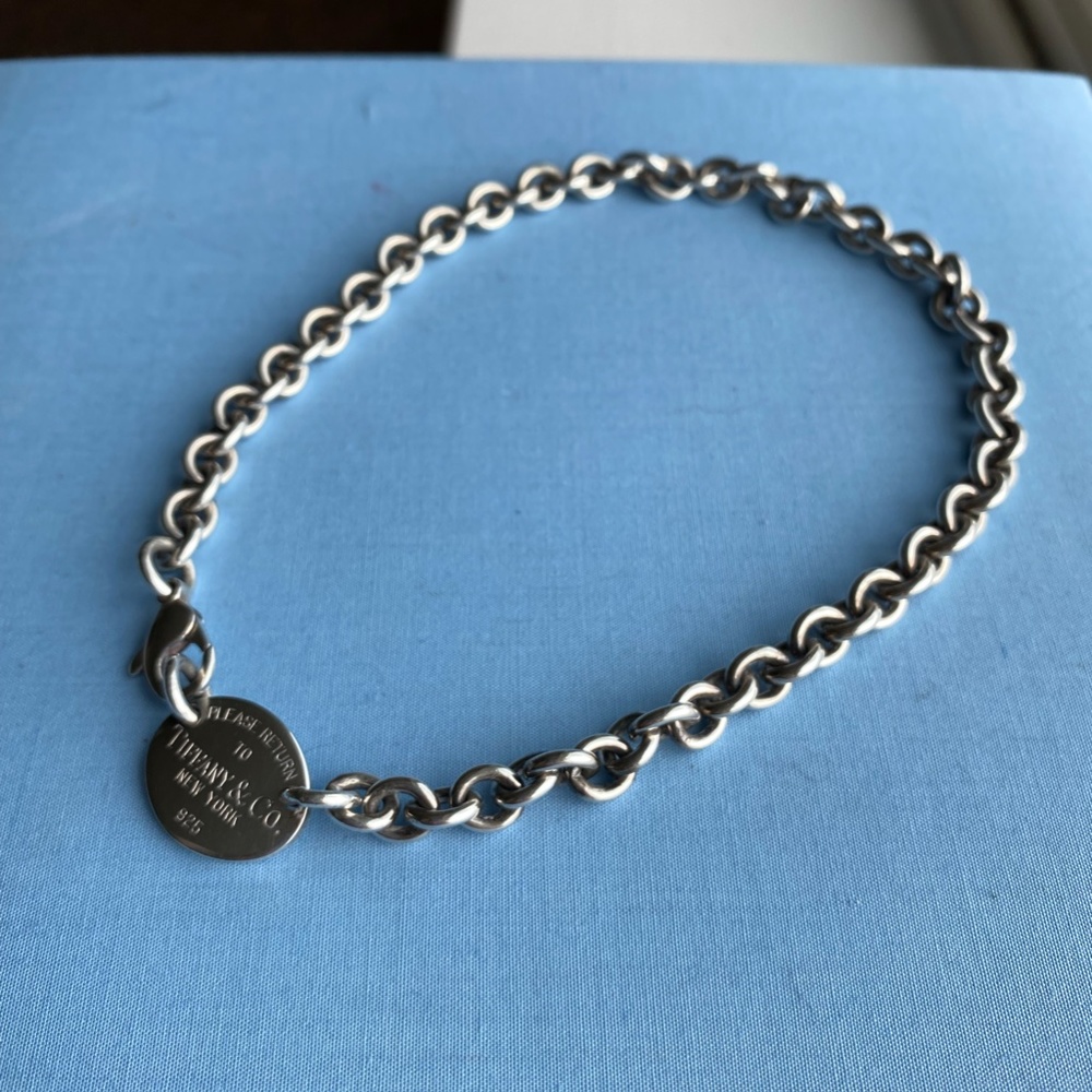 Return to Tiffany Dog Tag Necklace